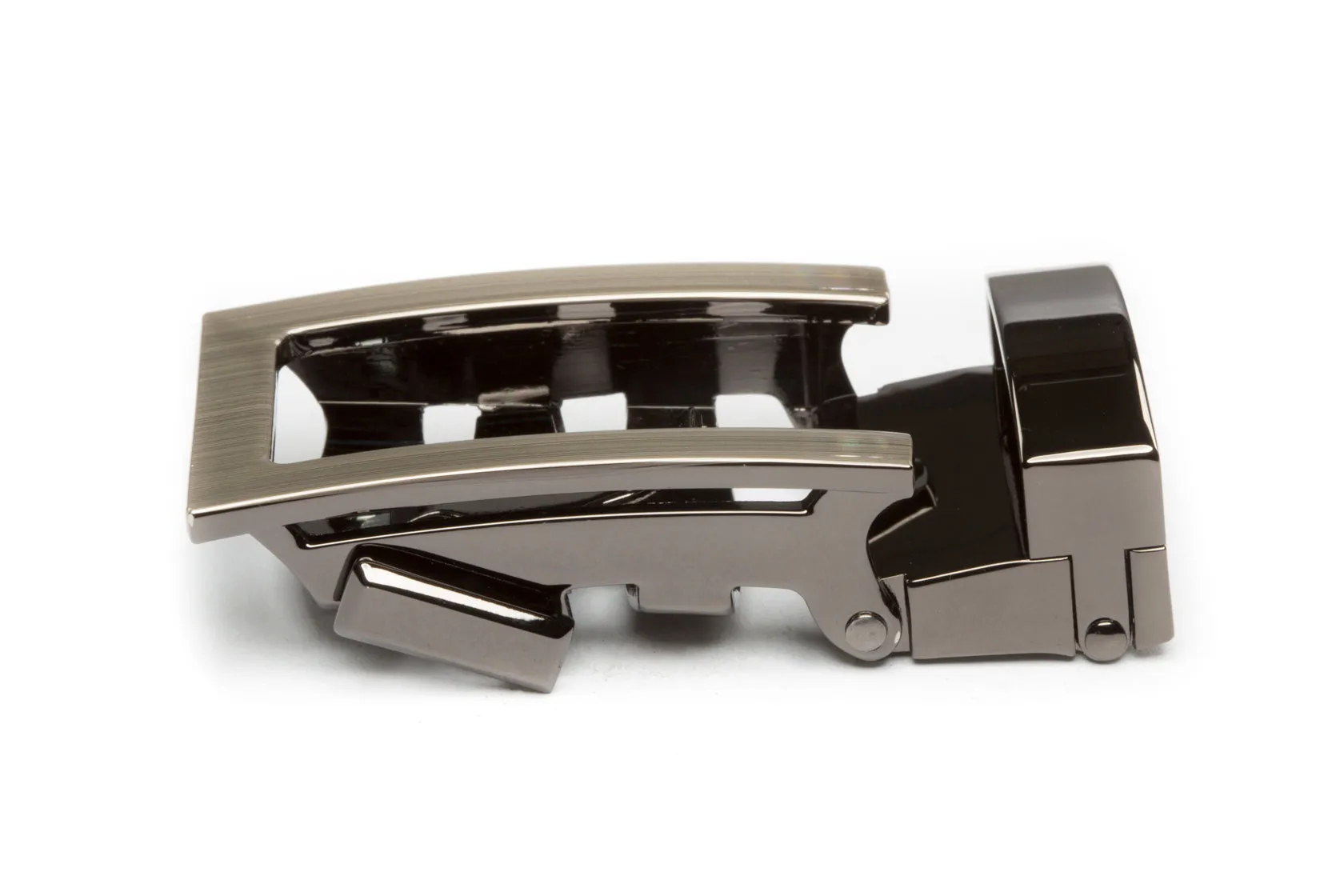 1.25" Traditional Buckle in Formal Gunmetal