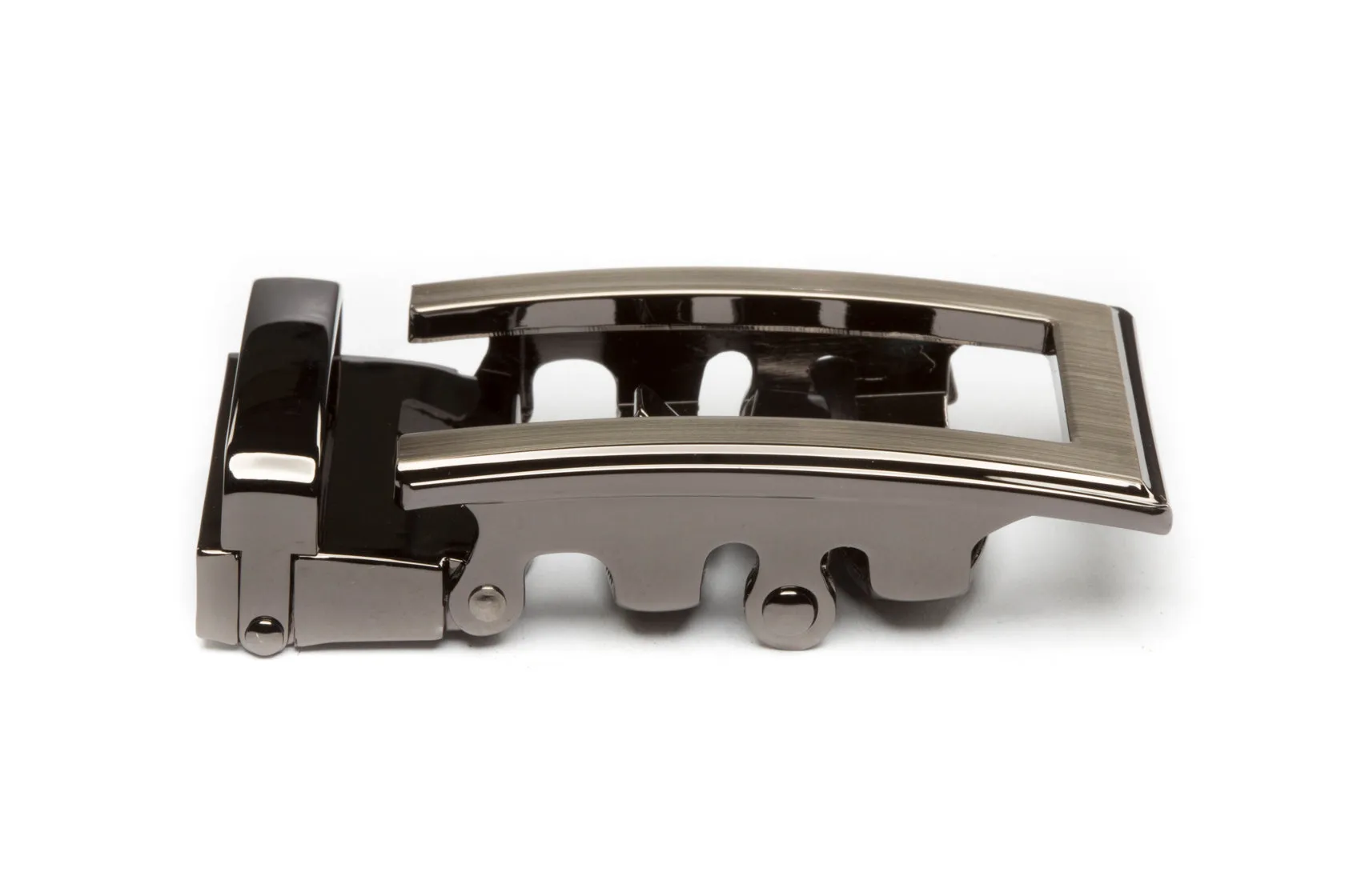 1.5" Traditional Buckle in Formal Gunmetal