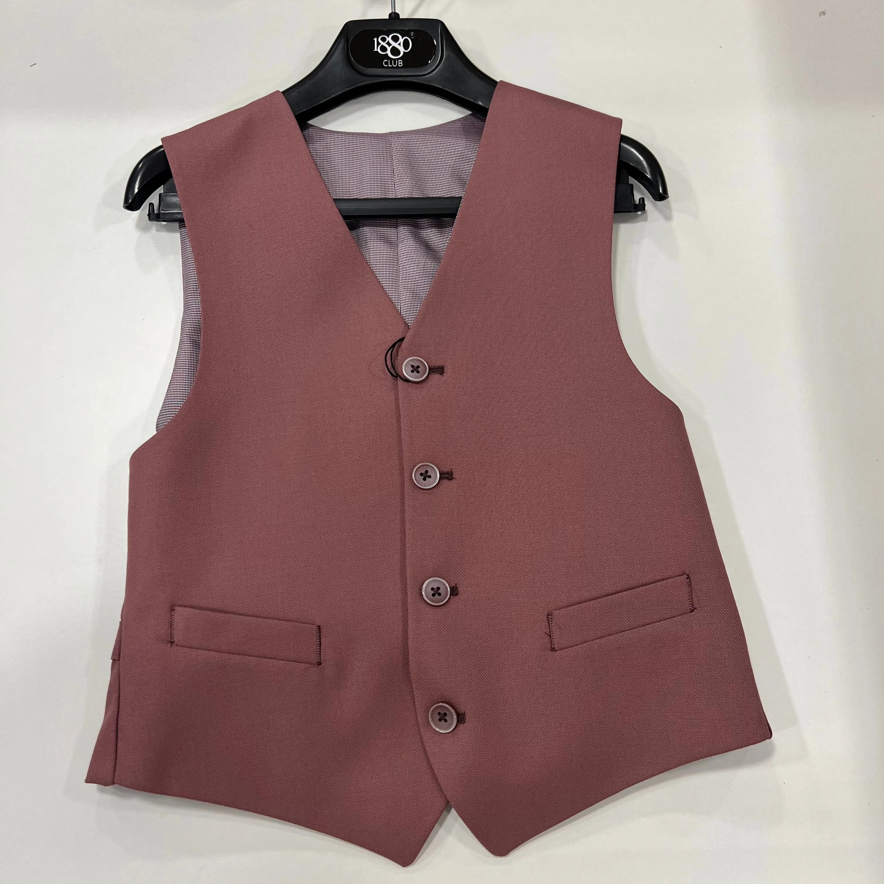 1880 Club Boys Blush Waistcoat