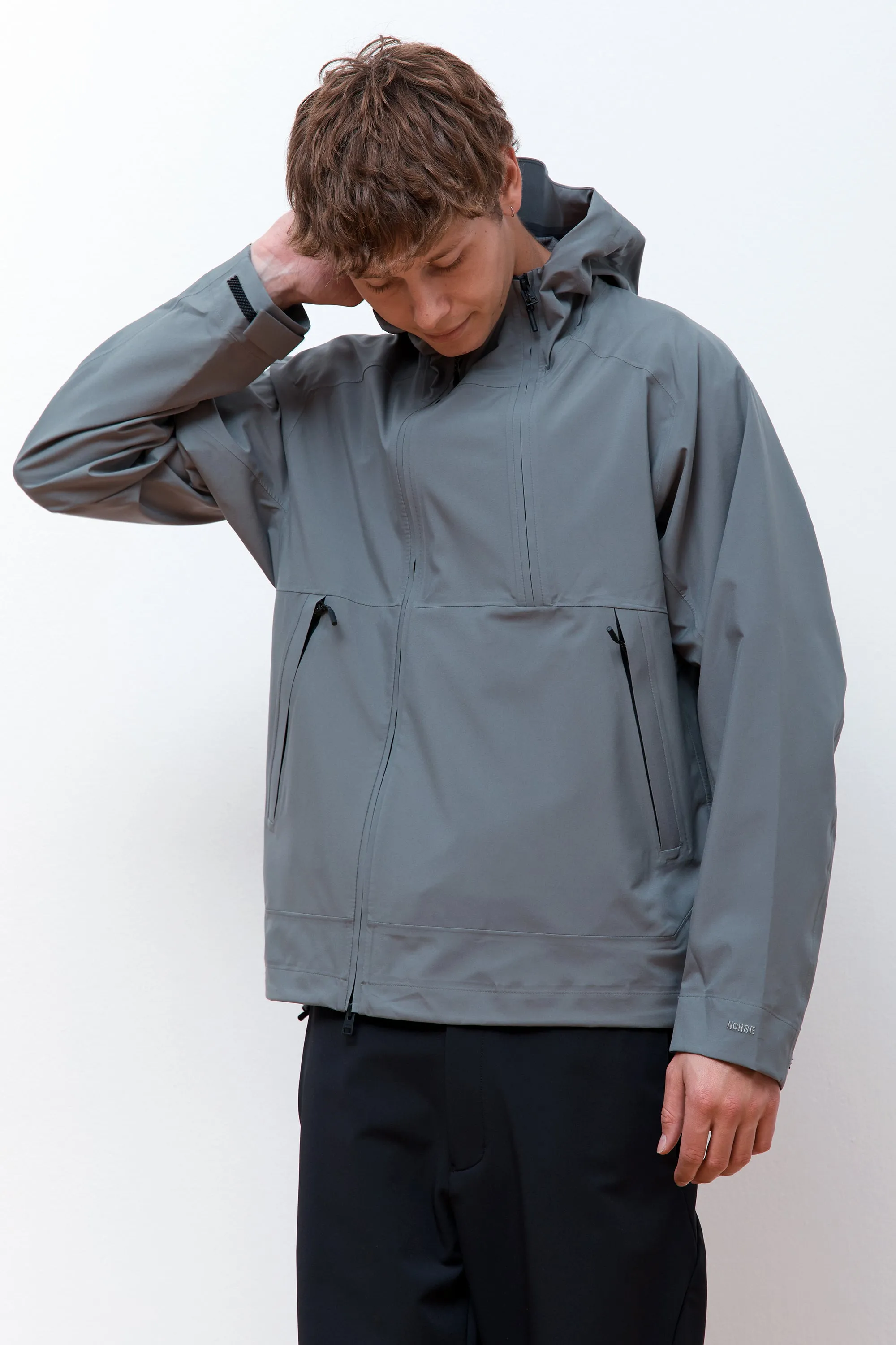 3L Waterproof Shell Jacket Pewter