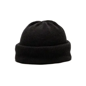 3ROLL KNIT CAP - Black