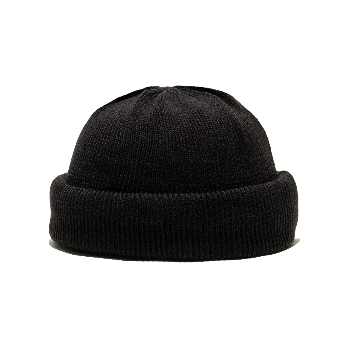 3ROLL KNIT CAP - Black