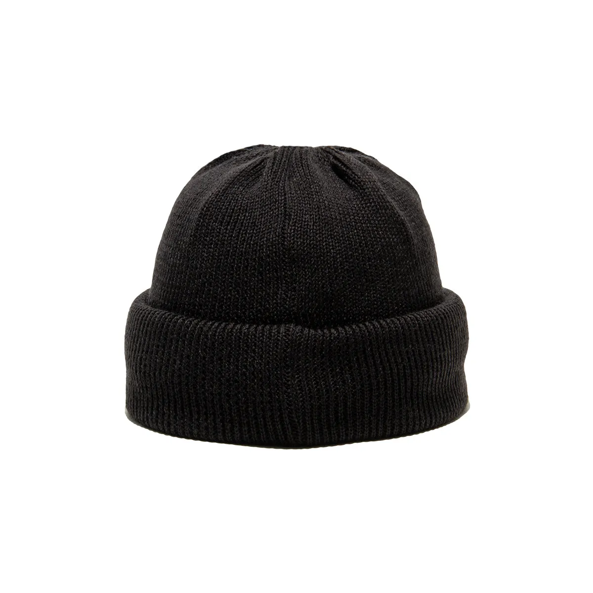 3ROLL KNIT CAP - Black