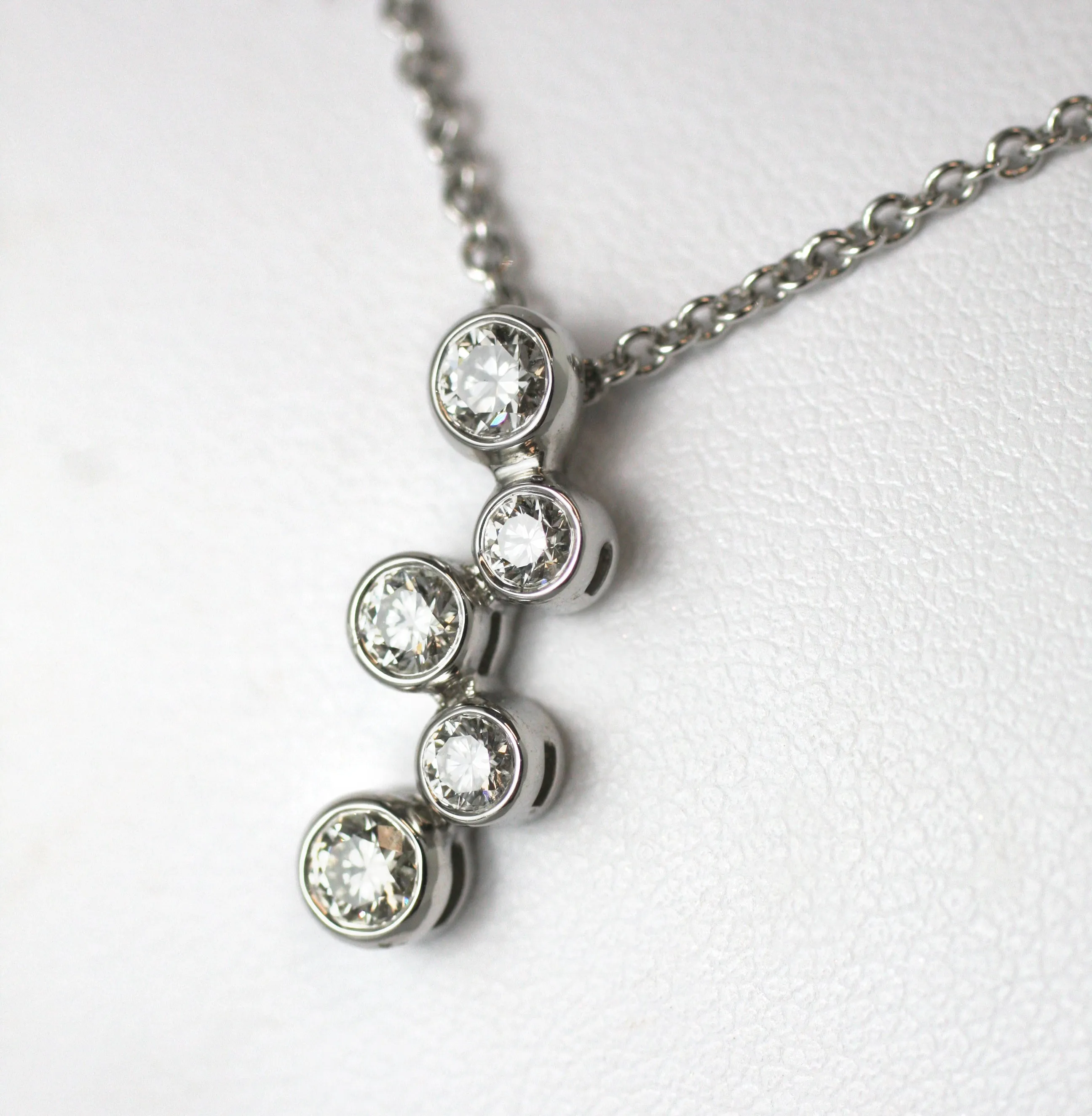 5 Diamond Drop Pendant