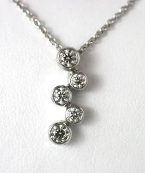 5 Diamond Drop Pendant