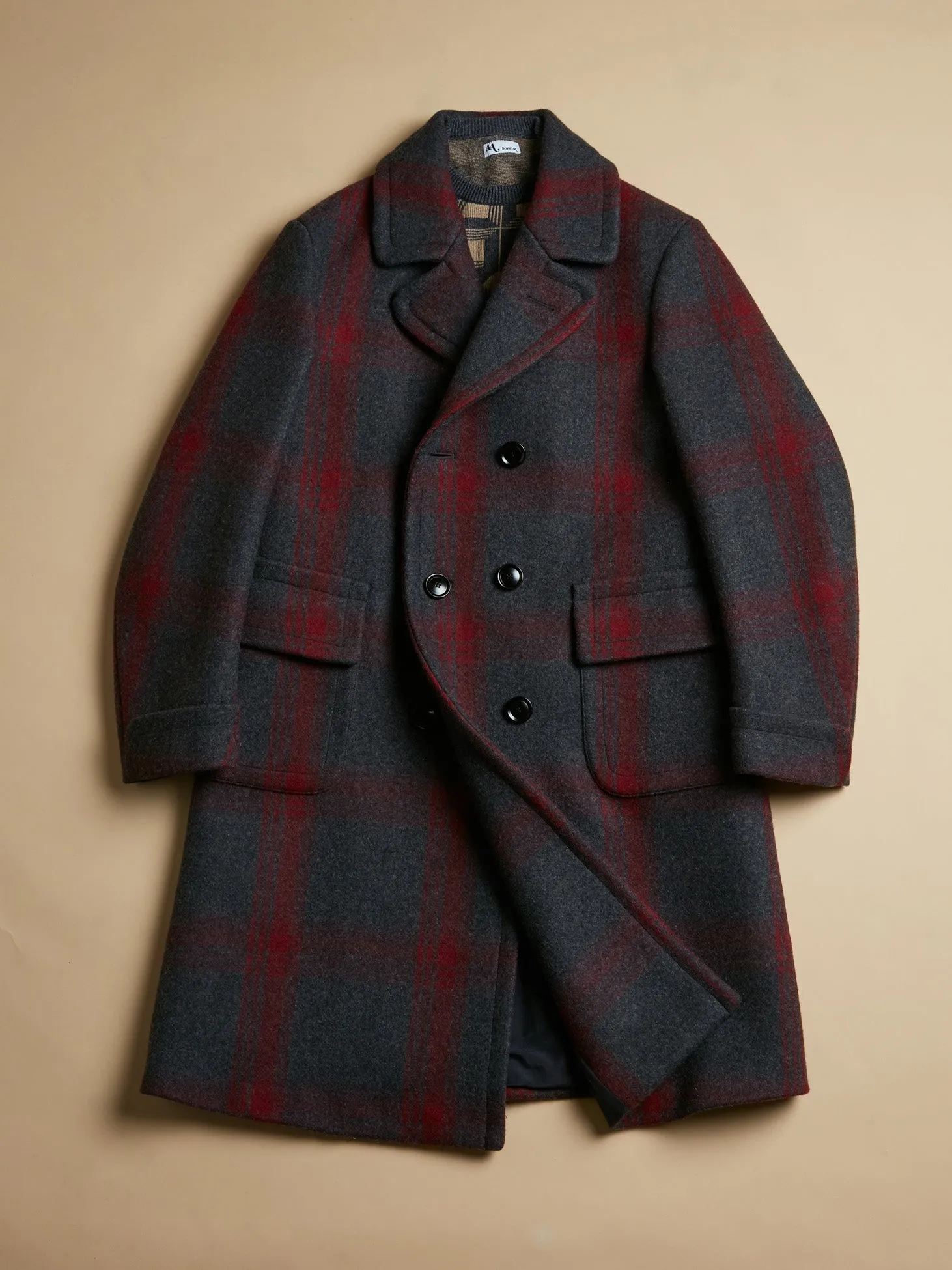 AANCHORAGE CHECKED COAT