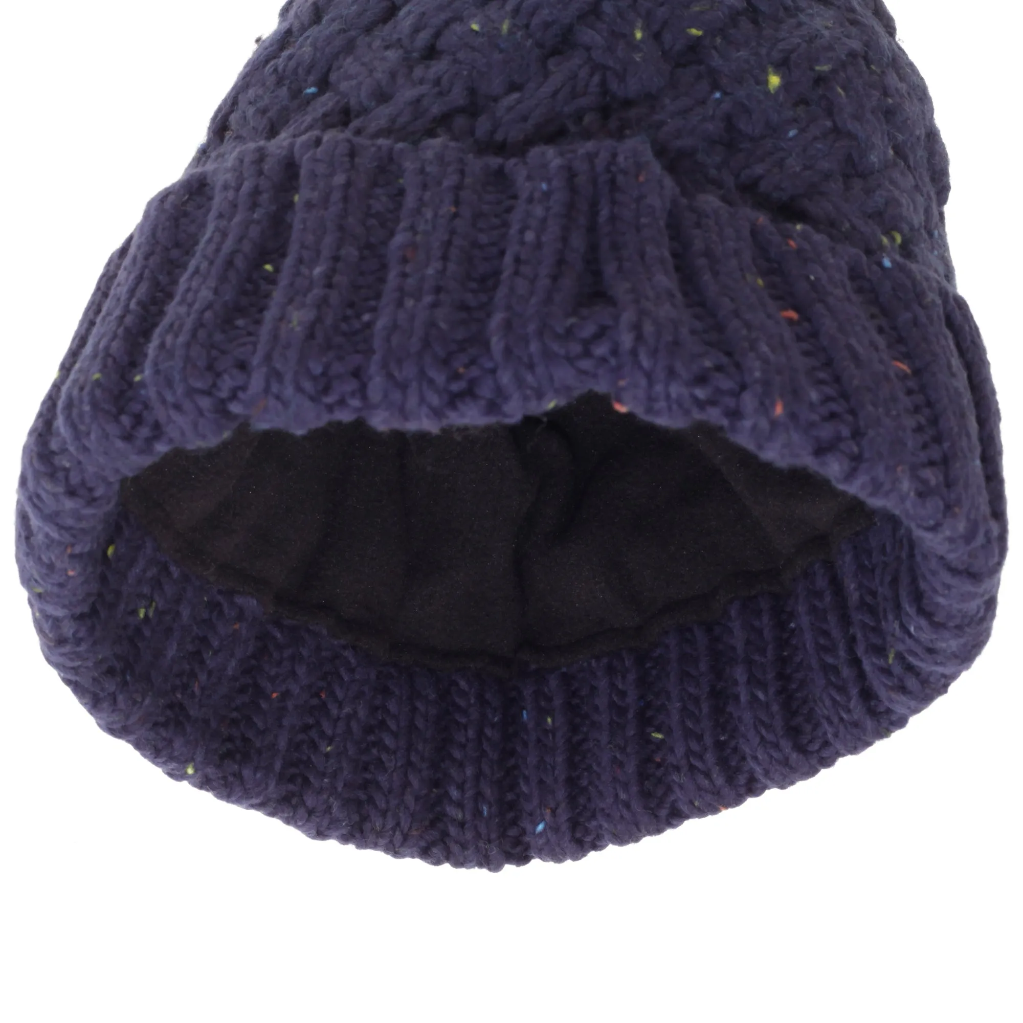 Adults Unisex Knit Feel Bobble Hat