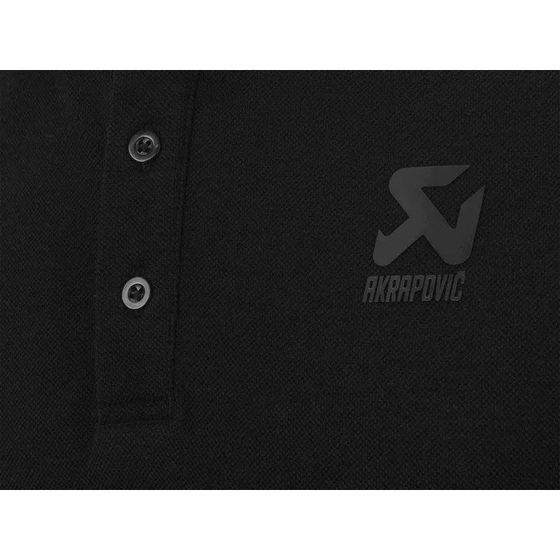 AKRAPOVIC 802133 Polo Corpo Black Men L