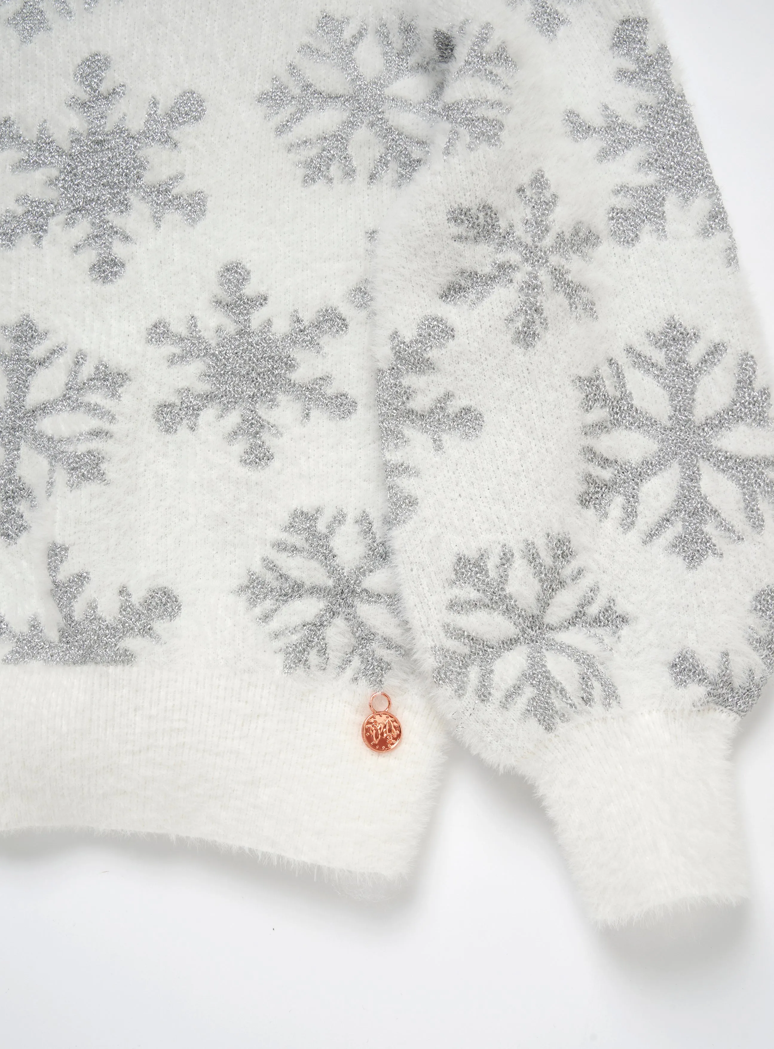 Ana Lurex Snowflake Jumper