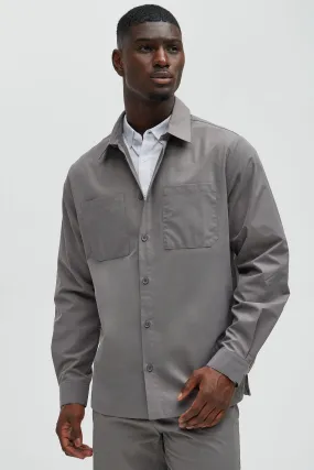 Ansel Tech Shirt - Charcoal