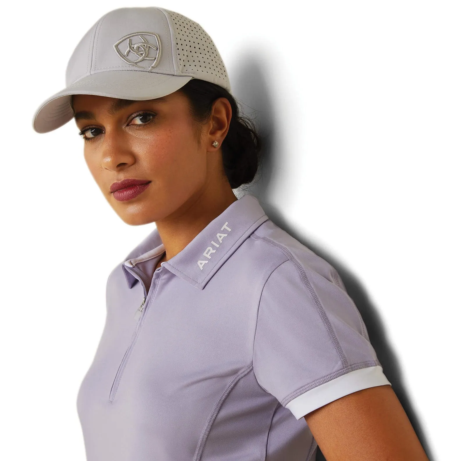 Ariat Womens Bandera 1/4 Zip Polo Shirt