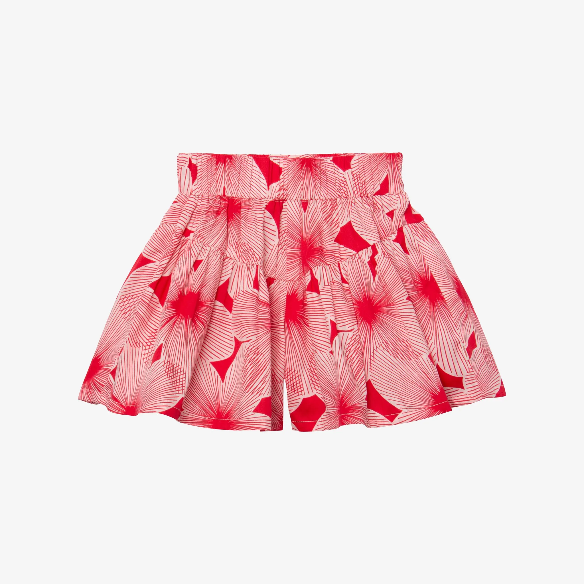 Baby Girl peony skorts