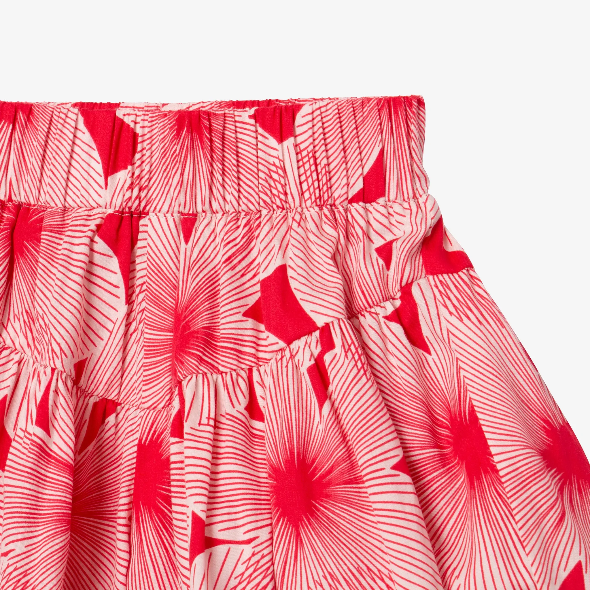 Baby Girl peony skorts