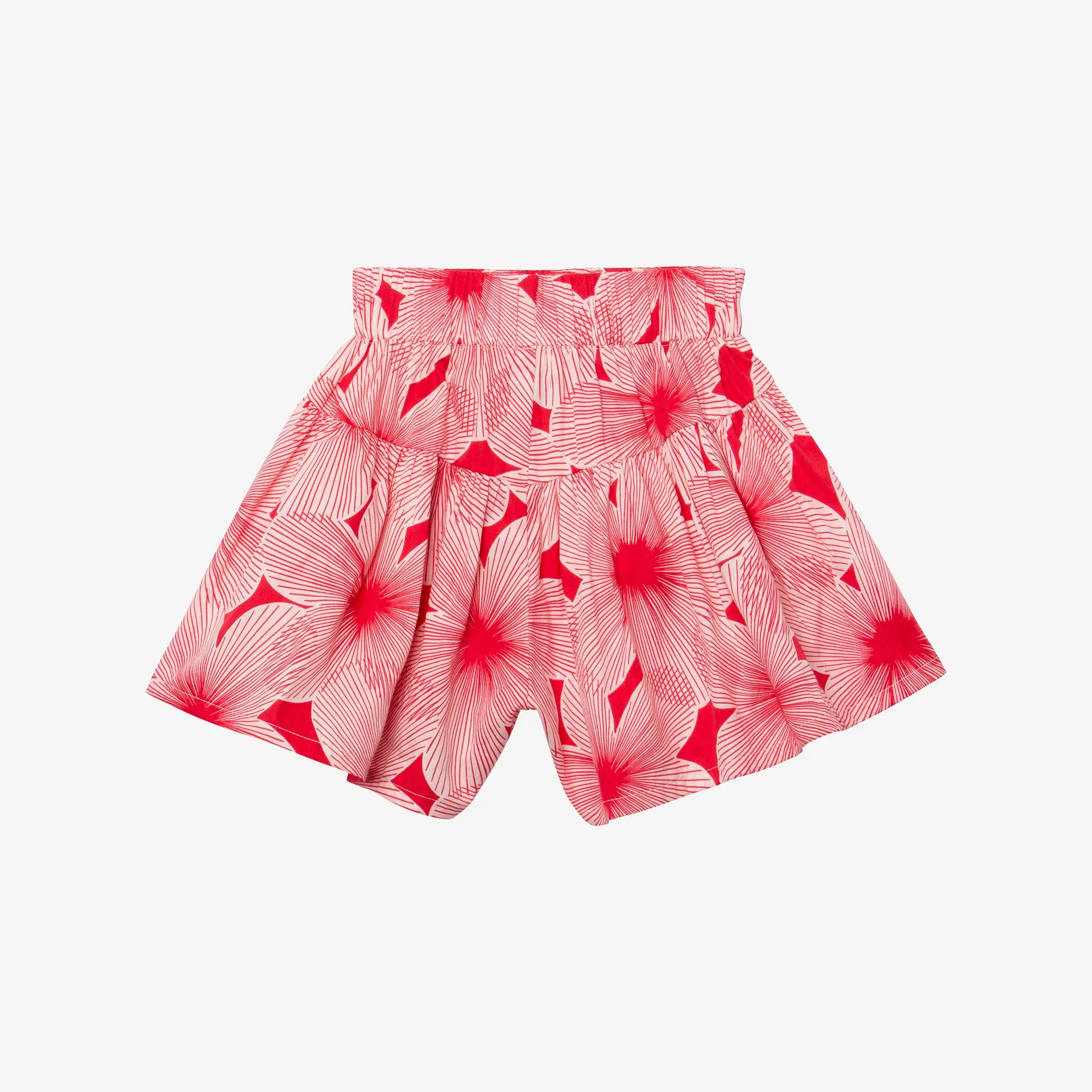 Baby Girl peony skorts