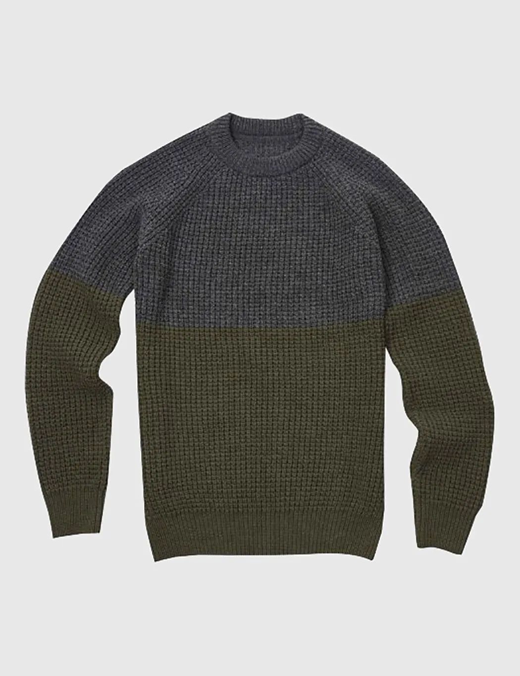 Barbour x Wood Wood Barns Ness Knit Jumper - Grey Marl