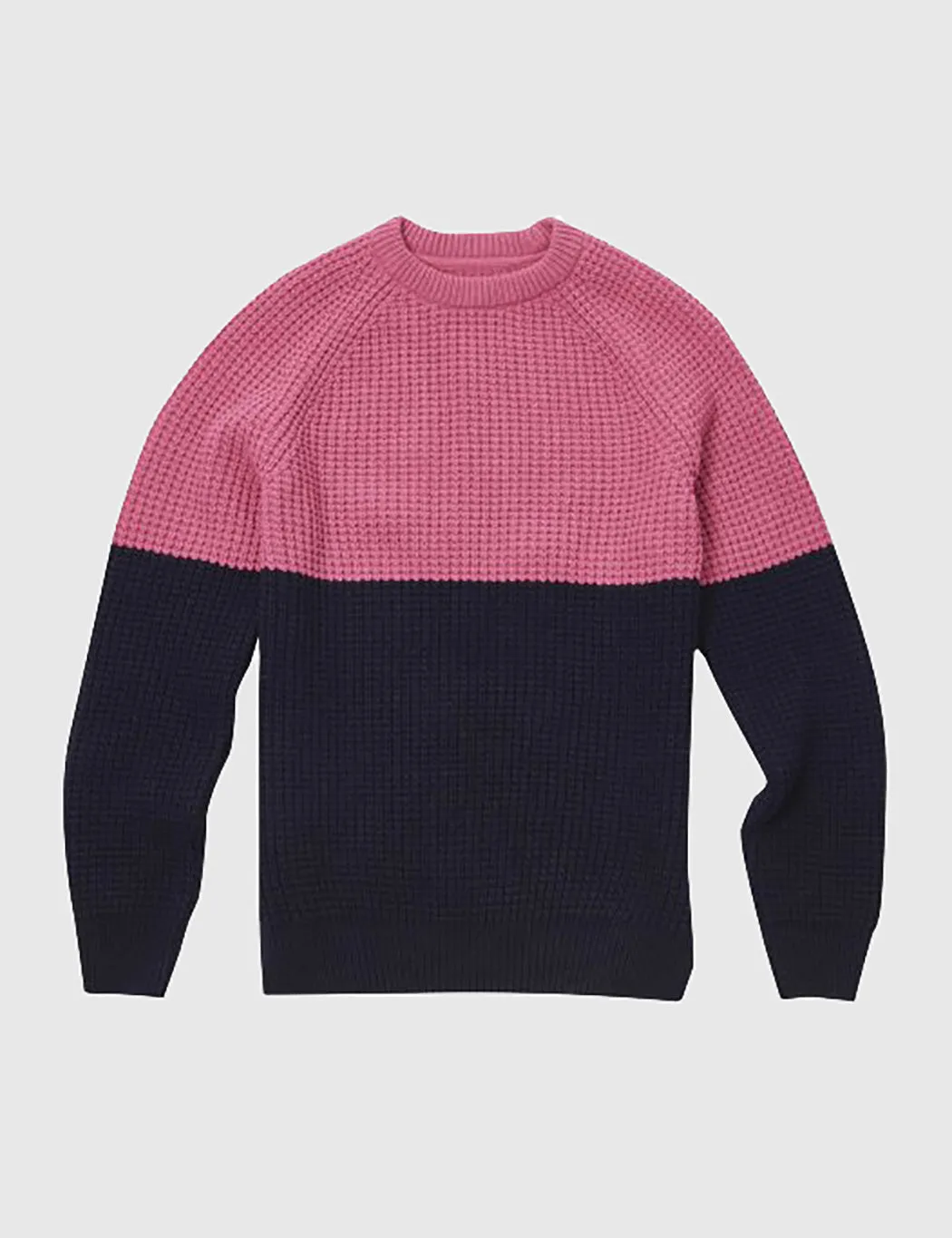 Barbour x Wood Wood Barns Ness Knit Jumper - Pink Marl