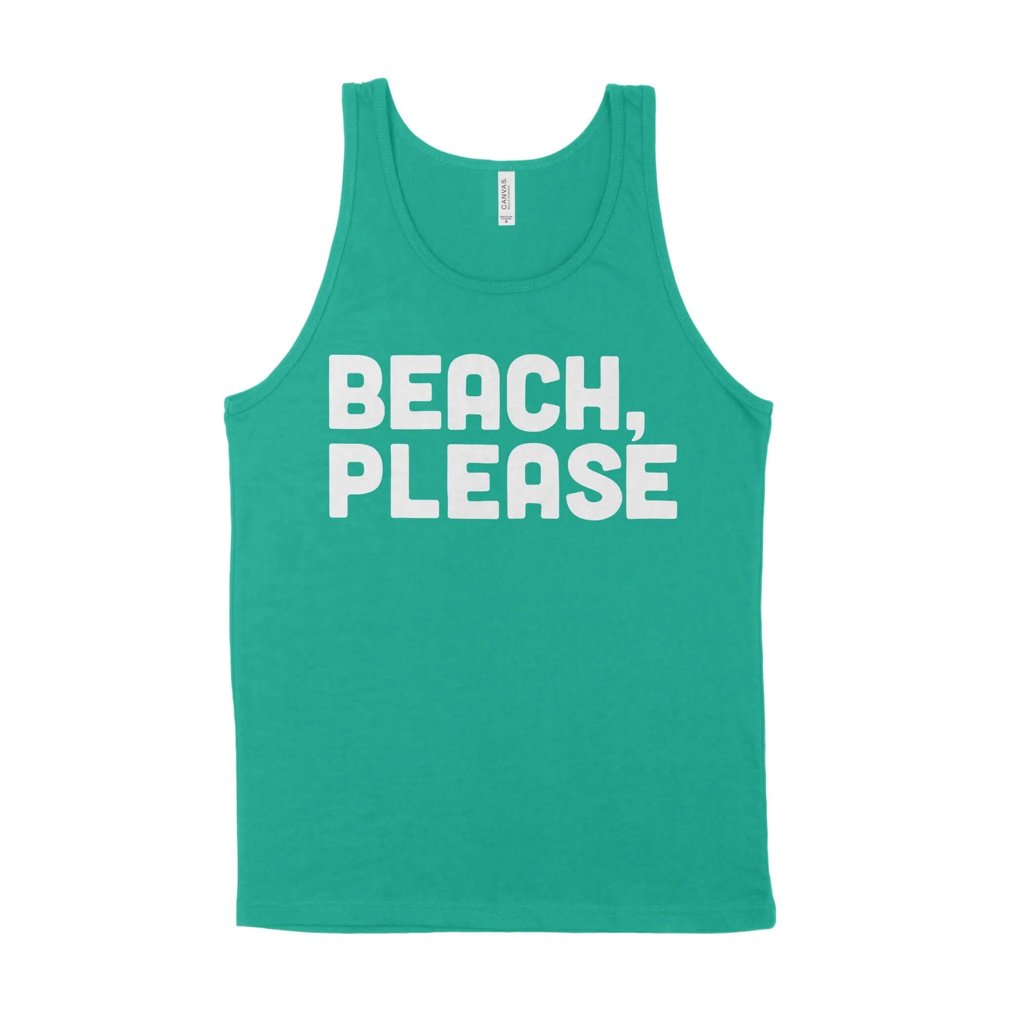 Beach, Please Unisex Tank Top