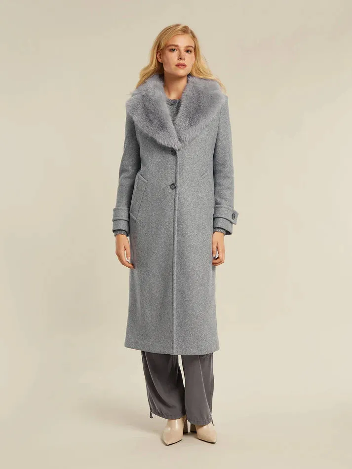 Beaumont Grey Constance Long Coat