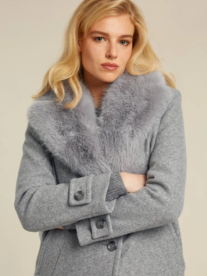 Beaumont Grey Constance Long Coat