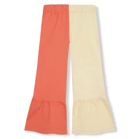 Bicolor Flared Pants