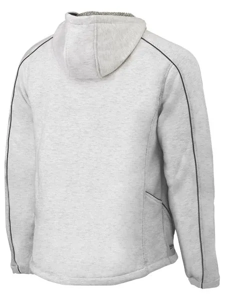 Bisley Flex And Move Marle Fleece Hoodie Jumper (BK6983)