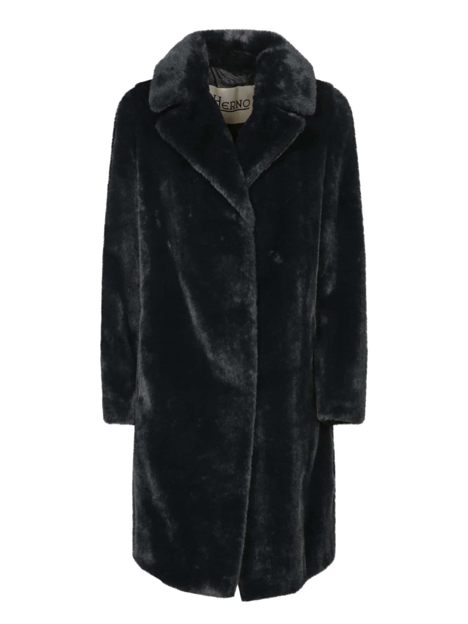 Black Soft Fur Coat