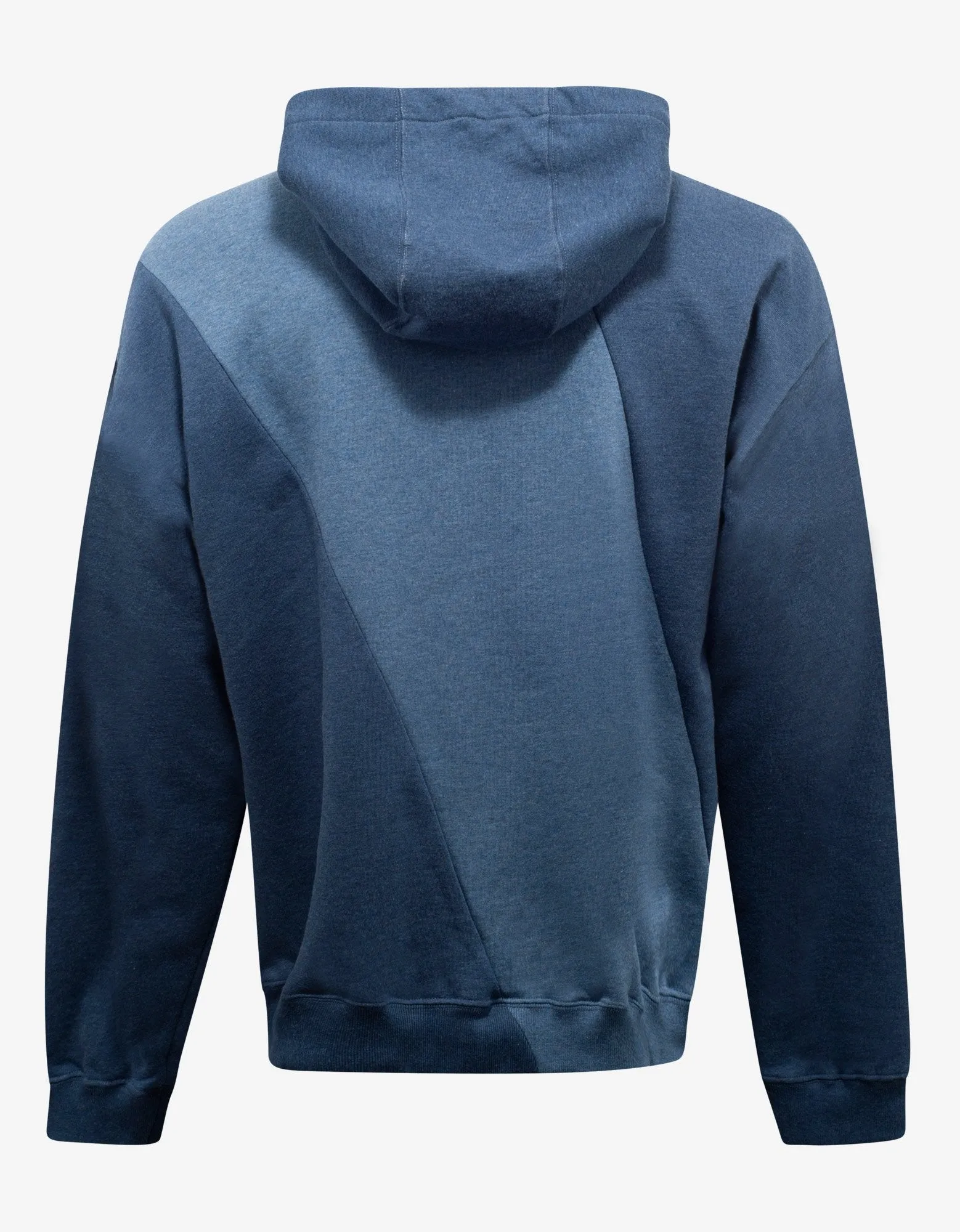 Blue Compilation Print Hoodie