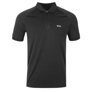 BOSS Philicular Polo Shirt in Black