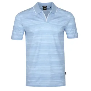 BOSS Pye 16 Polo Shirt in Sky Blue