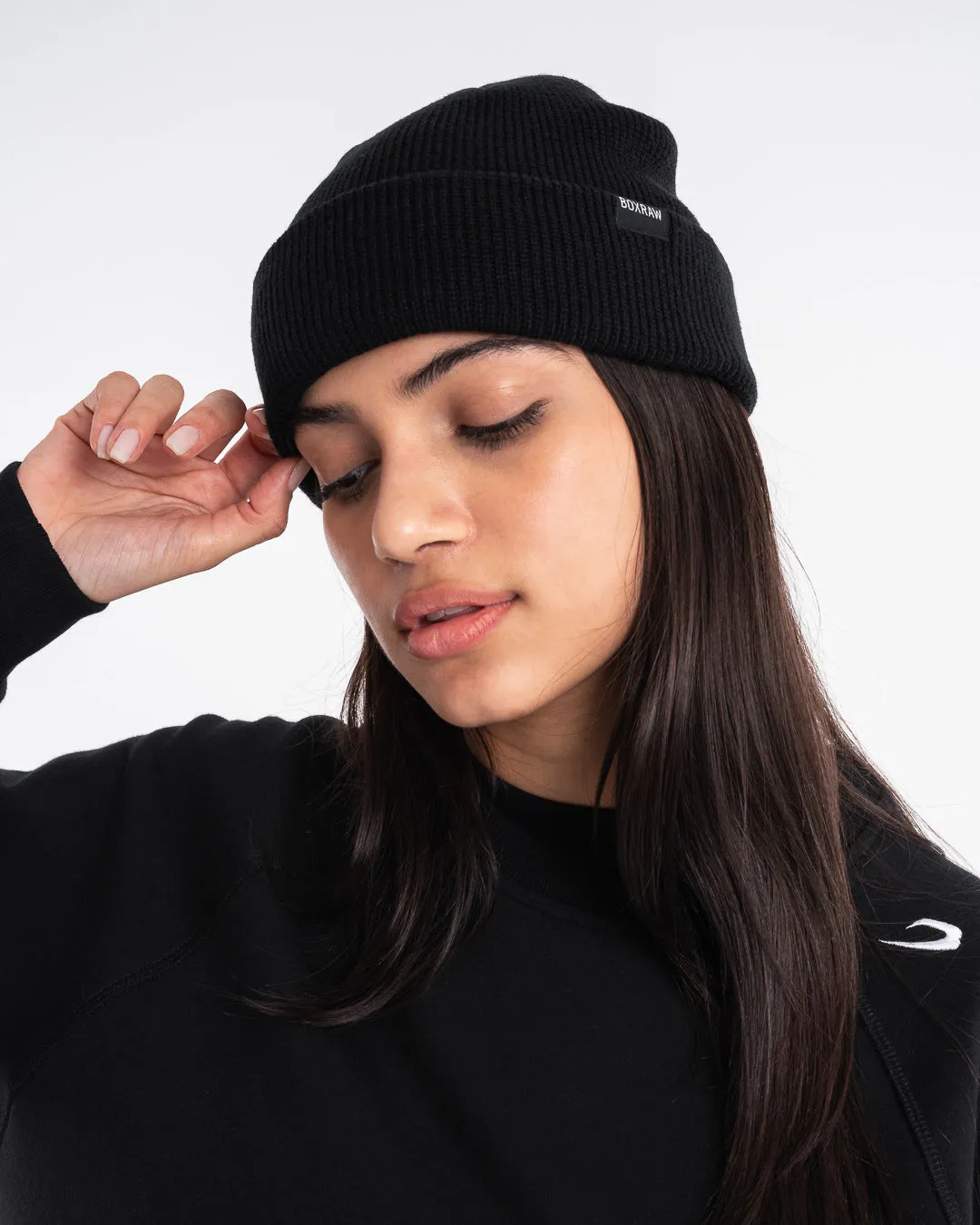 BOXRAW Beanie Hat - Black