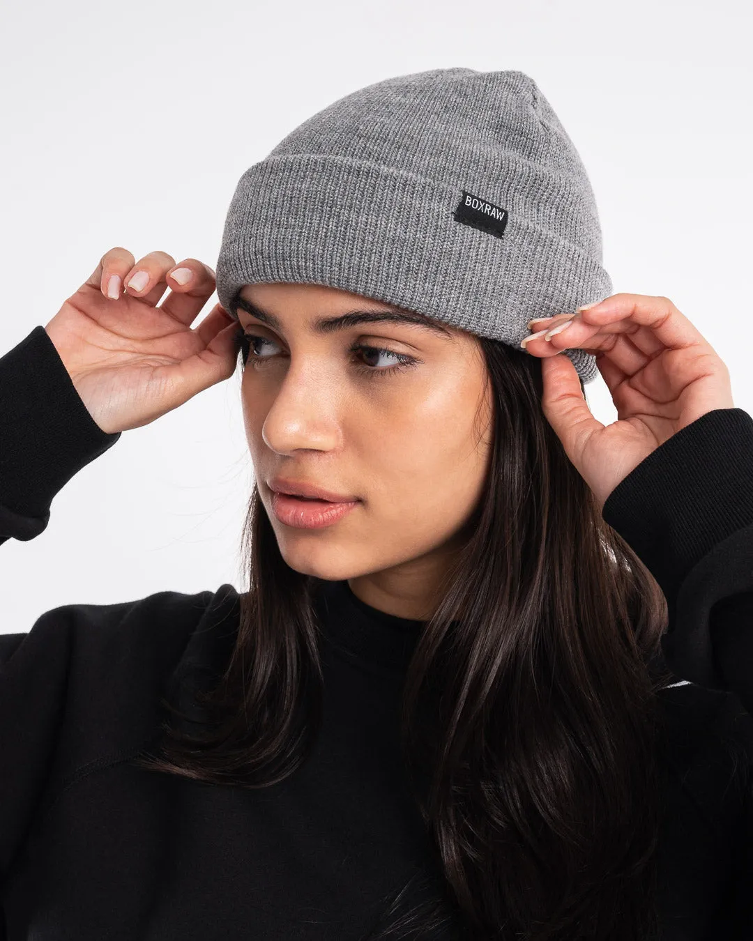 BOXRAW Beanie Hat - Grey