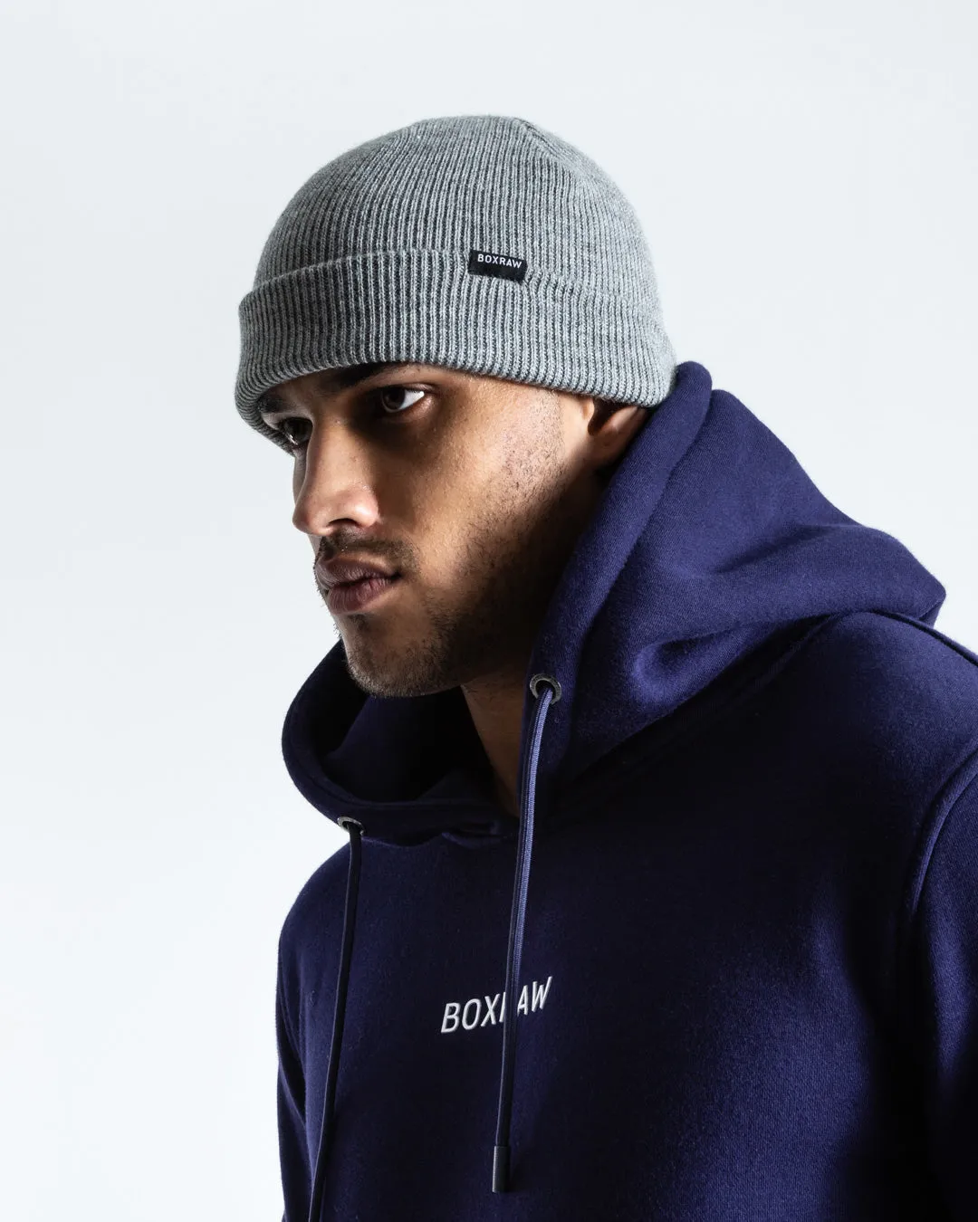 BOXRAW Beanie Hat - Grey