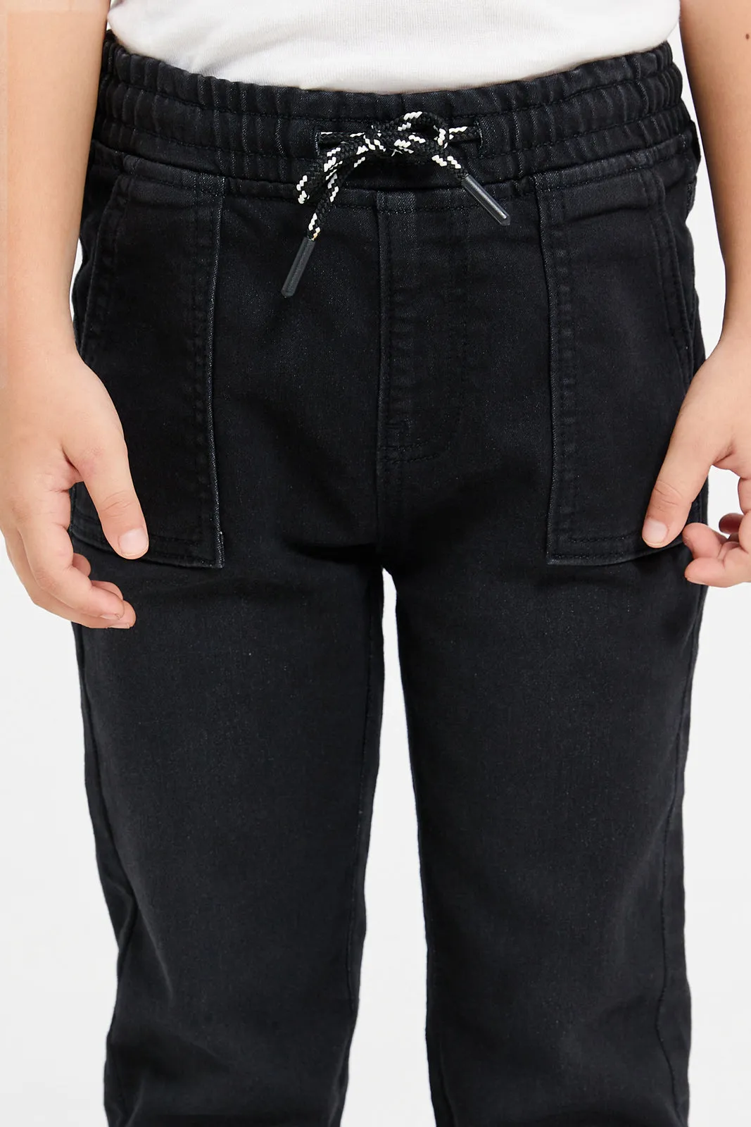 Boys Black Jeans