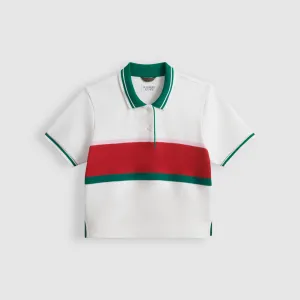 BRINLEY CROPPED POLO