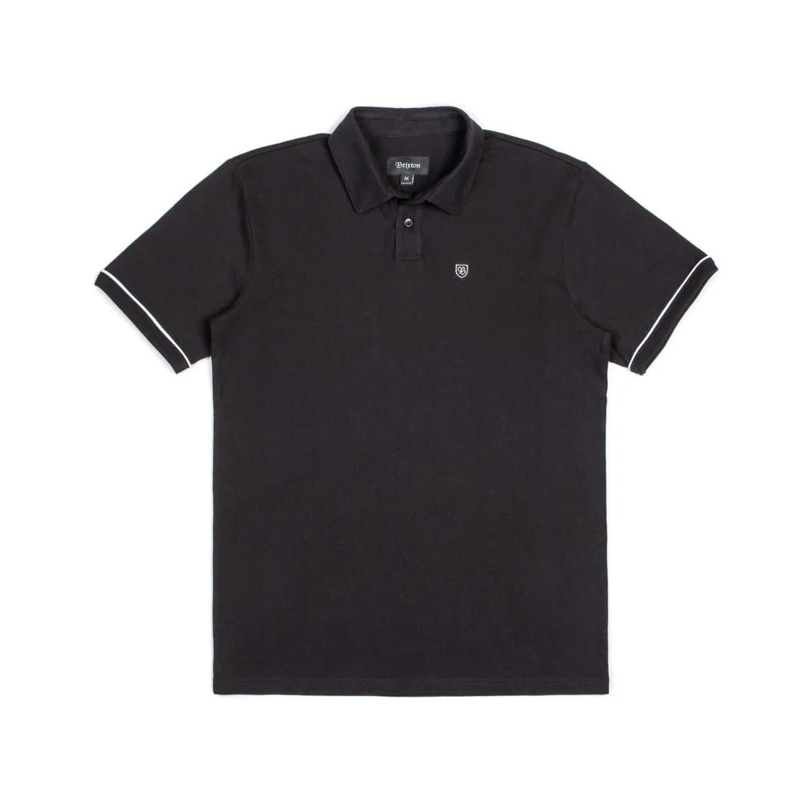 Brixton - Carlos Men's S/S Polo Knit, Black