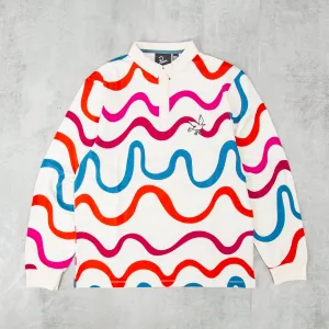 By Parra Soundwave Polo Shirt - Off White