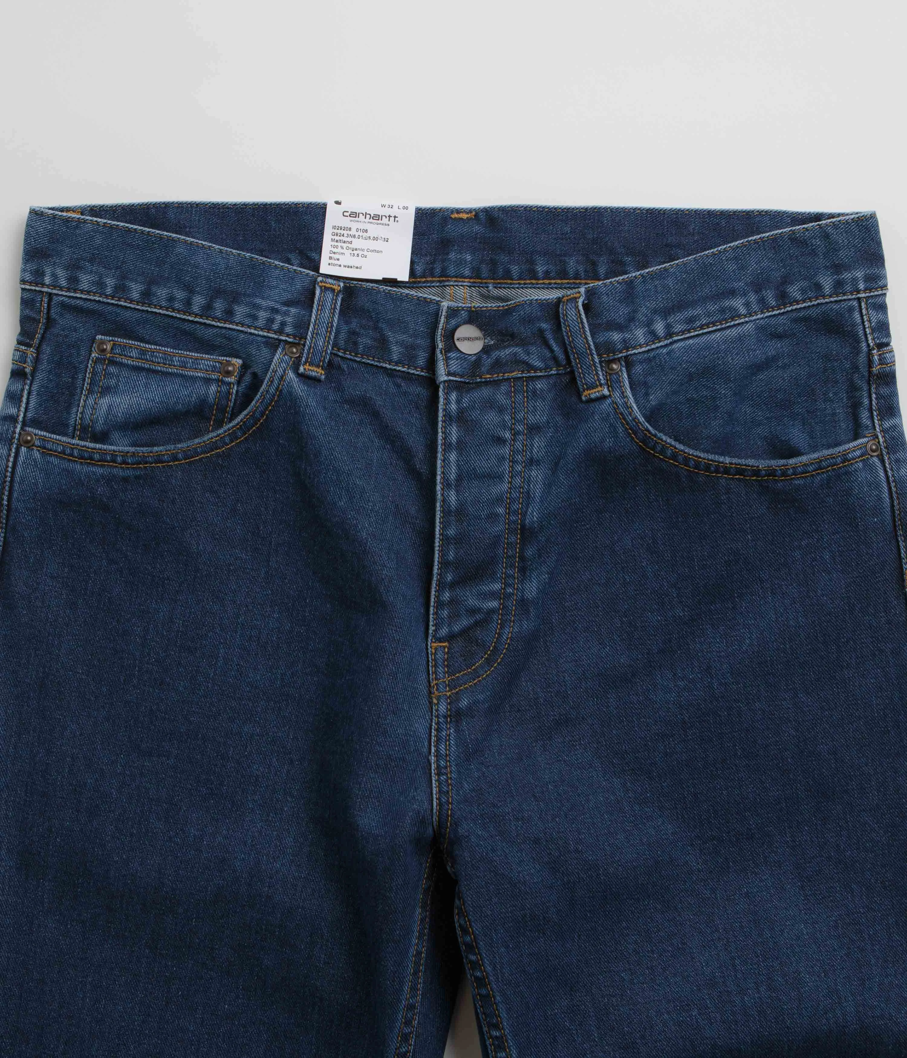 Carhartt Newel Pants - Blue Stone Washed