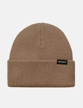 Carhartt-WIP Gordan Beanie Hat - Buffalo Brown