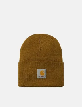 Carhartt-WIP Watch Cap Beanie Hat - Hamilton Brown