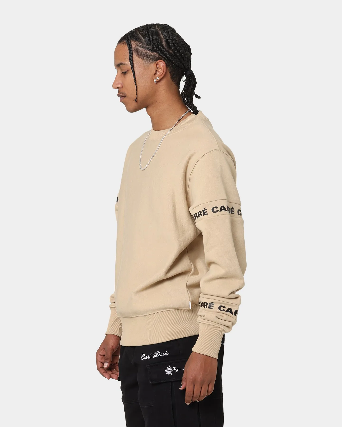 Carré La Manche Crewneck Stone