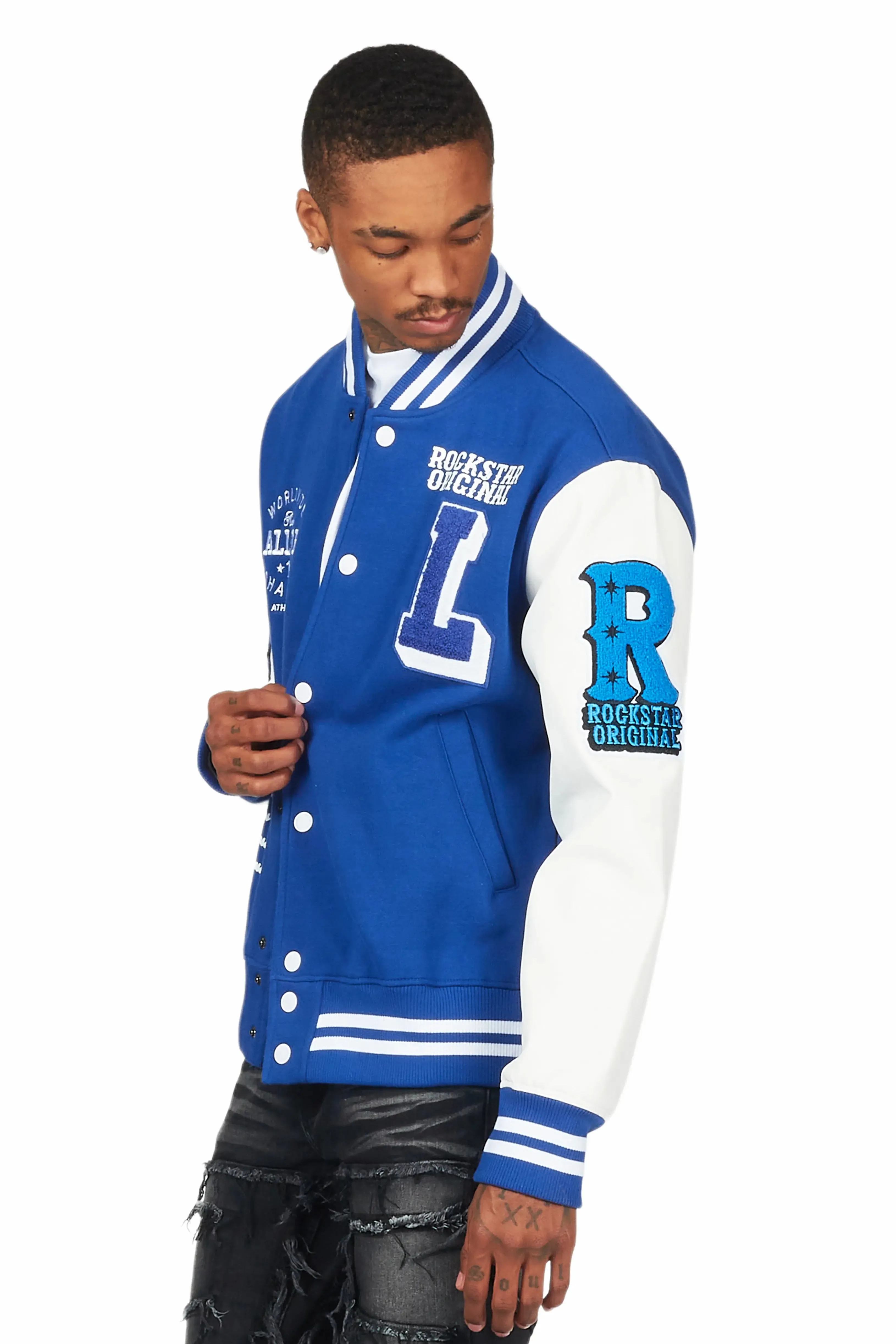 Castillo Royal Blue Varsity Jacket