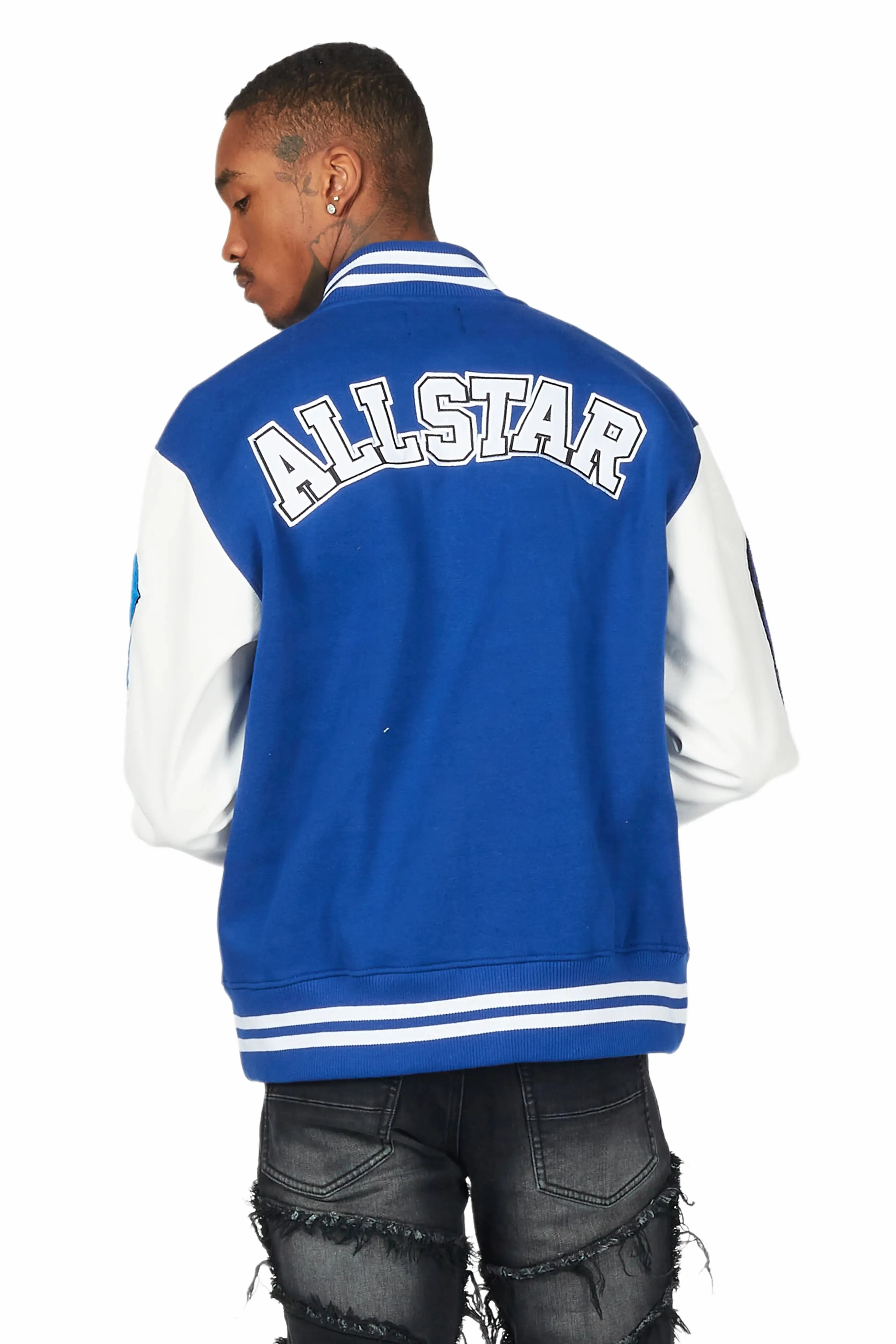 Castillo Royal Blue Varsity Jacket