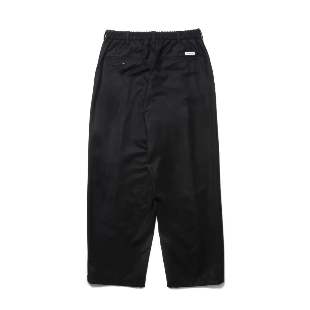 CA/W Flannel 2 Tuck Wide Easy Trousers