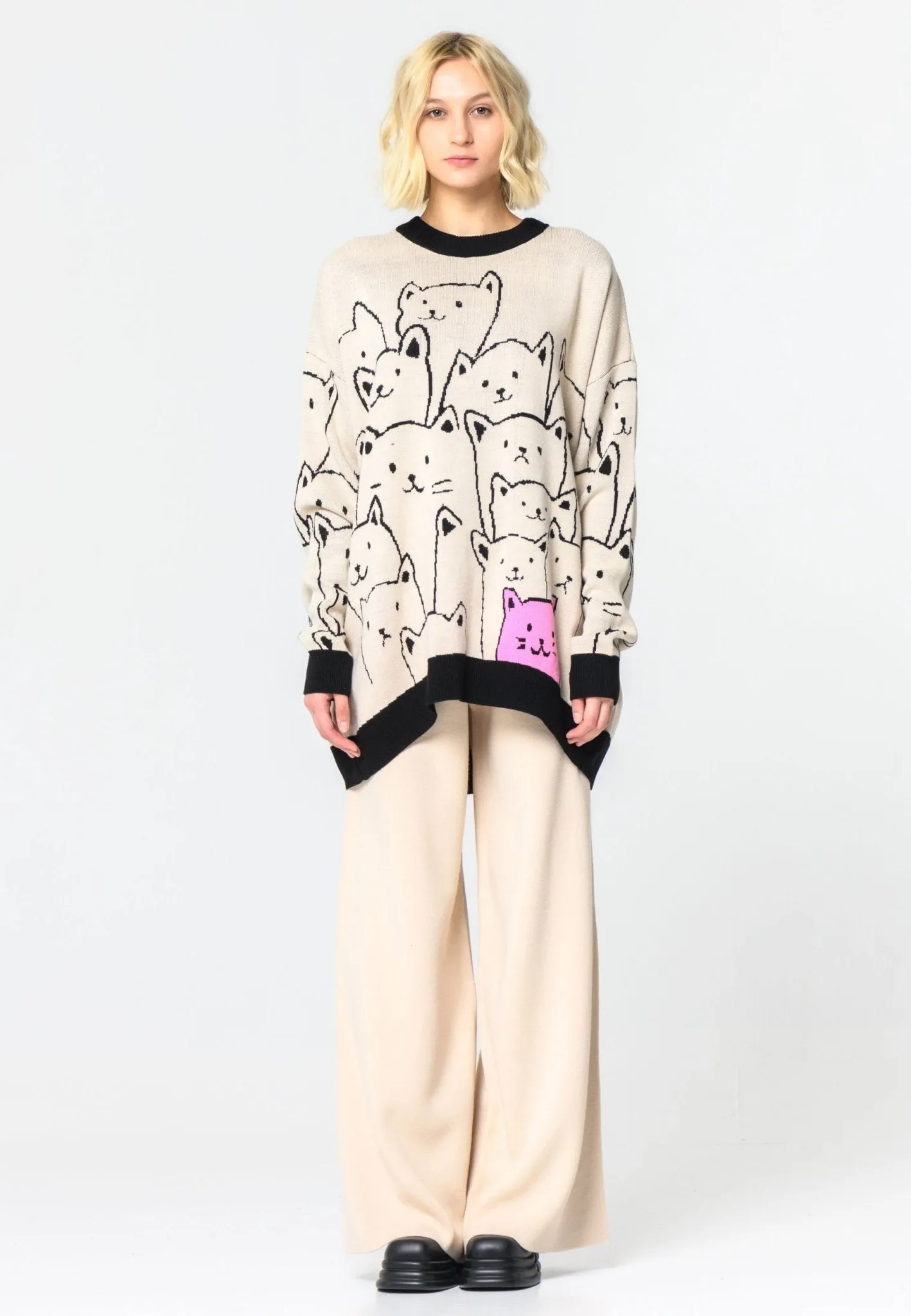 CG Cat Oversized Jumper