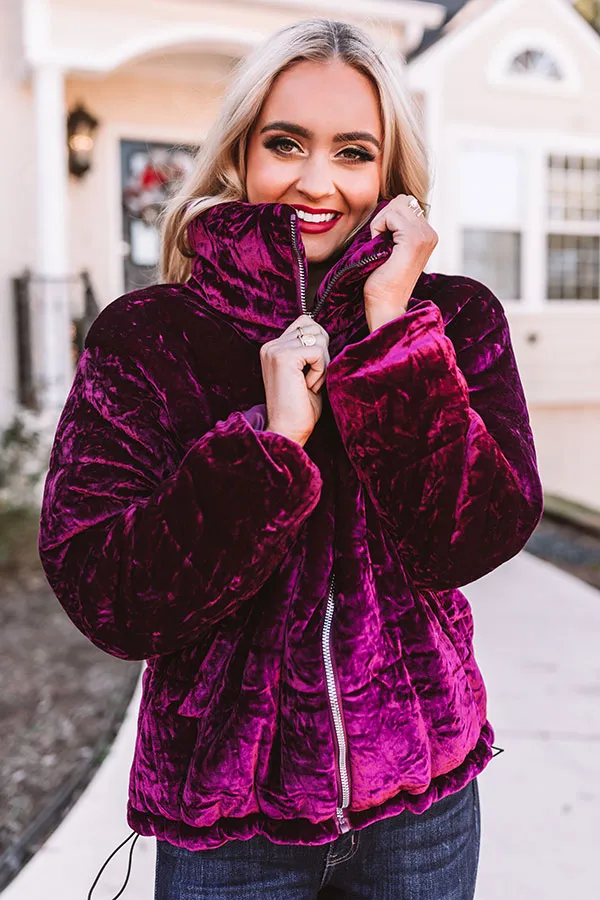 Comfy And Cozy Velvet Jacket