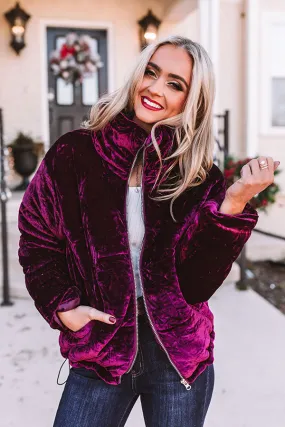 Comfy And Cozy Velvet Jacket