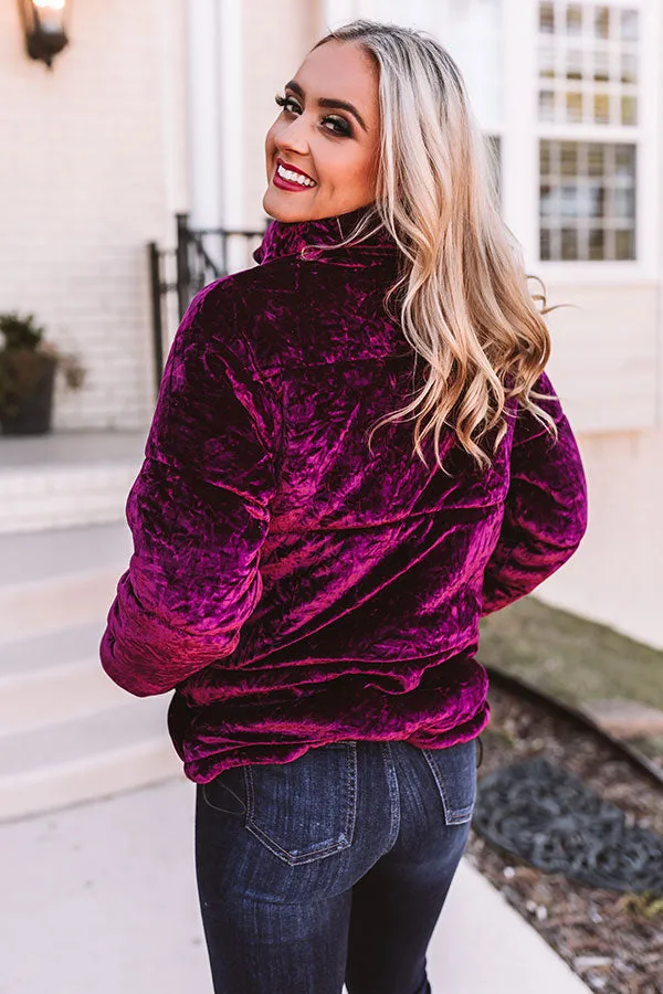 Comfy And Cozy Velvet Jacket