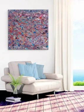 Cotton Candy Venetian Style  (Print on Canvas)