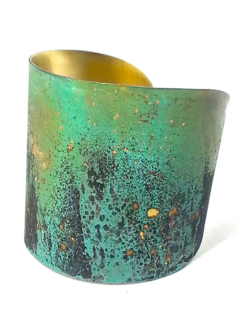 Cuff Bracelet Garden Patina