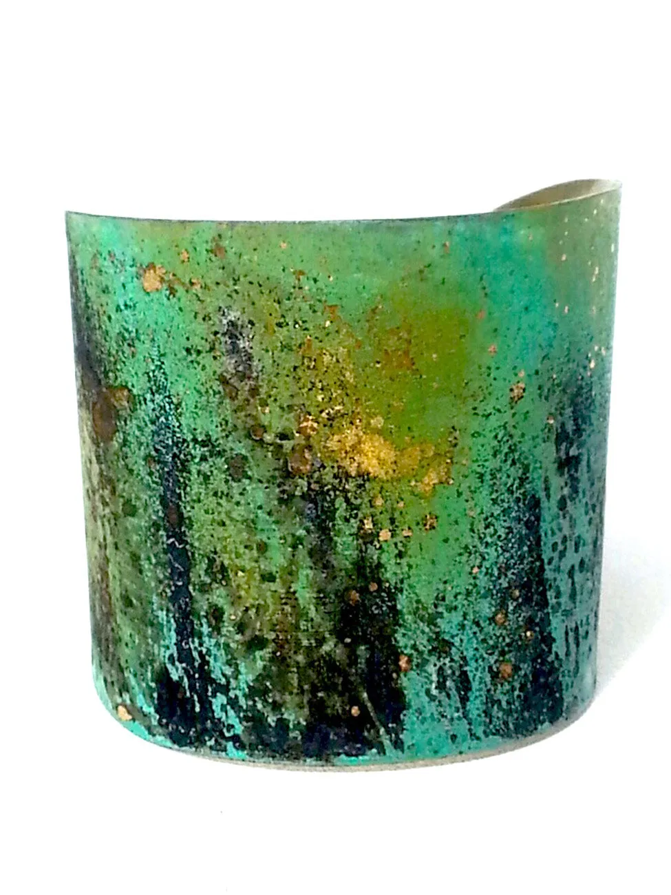 Cuff Bracelet Garden Patina